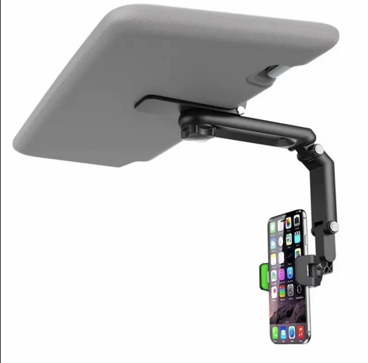Joytutus Sun Visor Car Phone Holder with Long Adjustable Arm